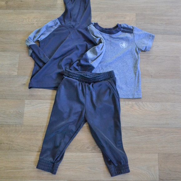 Body Glove Toddler 3 Piece Athletic Set Size 12 M - Picture 1 of 4